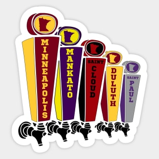 Minnesota Colleges on Tap Sticker